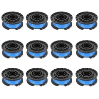 12 pack 0 065 inch line auto feed string replacement trimmer spool 29092 for greenworks 20v 24v 40v trimmer