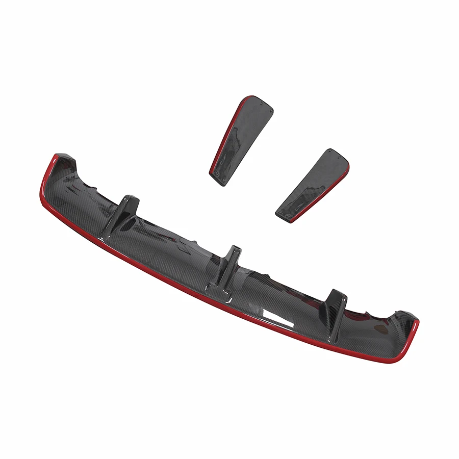 Задний диффузор для губ из углеродного волокна Mercedes Benz CLA Class W117 2013-2015Year 200 CLA45 R Style