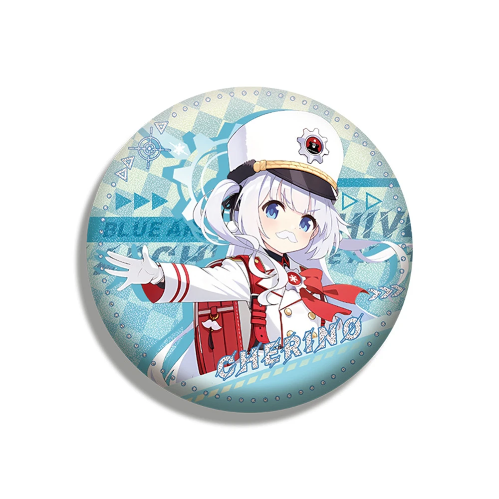 Игра Синий Архив Takanashi Hoshino Hayase Yūka Sunonara Syunn Косплей Костюм Значок Pin SPTE Жесть Брошь