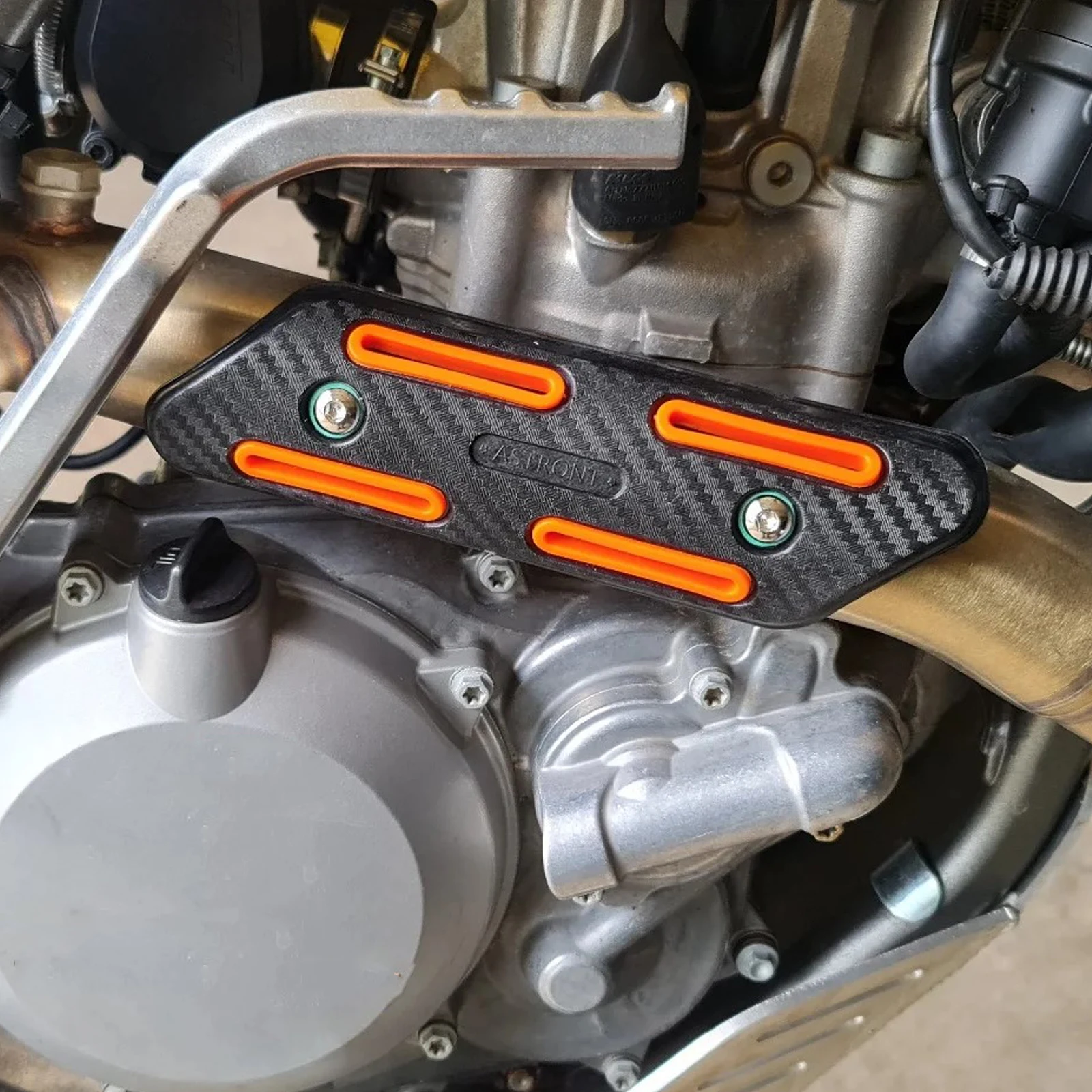 Для Yamaha YZ250F YZ450F WR250F WR450F YZ WR 250F 450F YFZ250 YFZ450 YZF WRF YFZ 250 450 Теплозащитная крышка выхлопной системы (art.: 3920d2e808df4) - 3920d2e808df4
