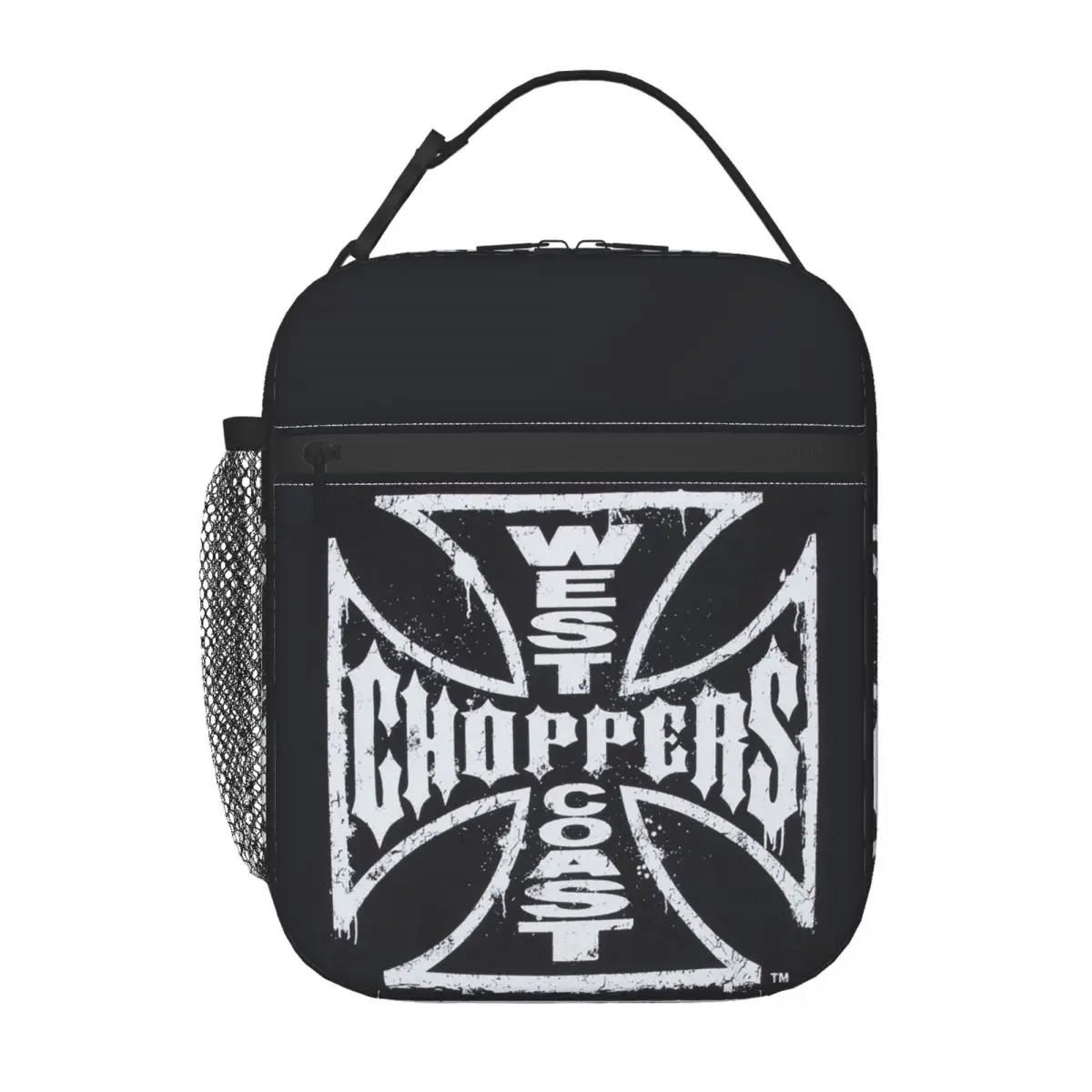 Фото Термосумка для обедов West Coast Iron Cross Choppers для женщин и детей, портативная термосумка для еды, термосумка-тоут №1