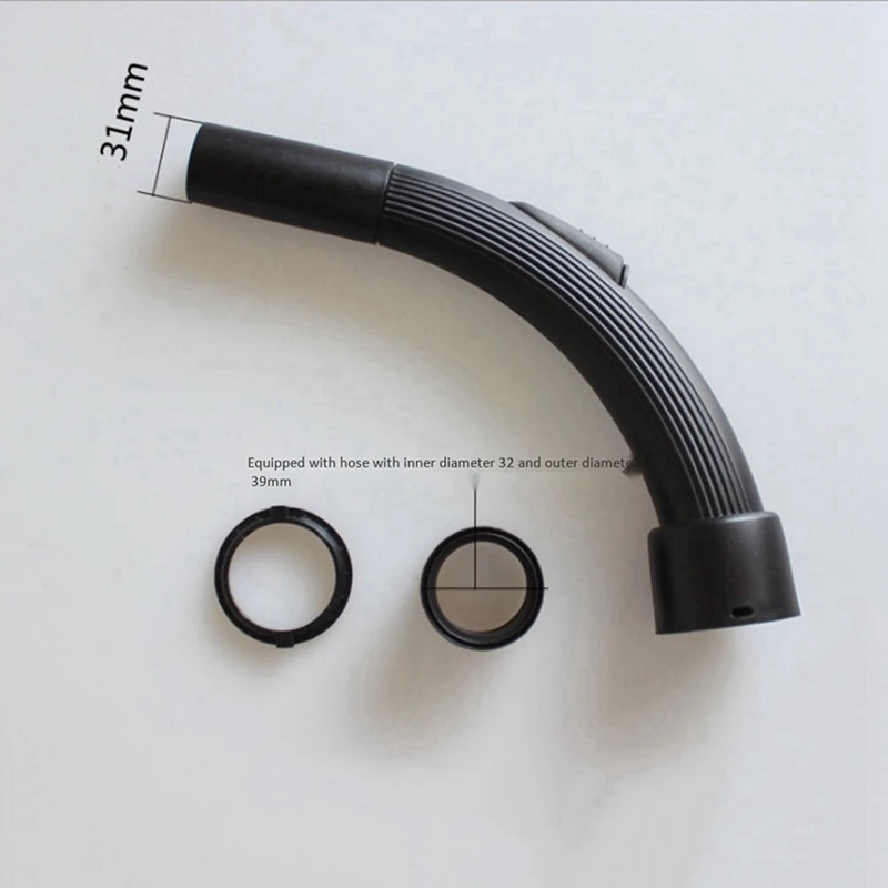 2X Universal Vacuum Cleaner Hose End Part Bend Bent Handle Tube Wand Set 32Mm Household Supplies High Quality
