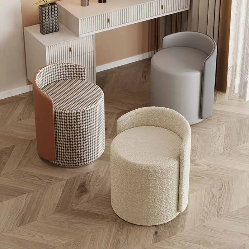 Современный табурет для спальни скандинавский стул туалетный столик макияжа