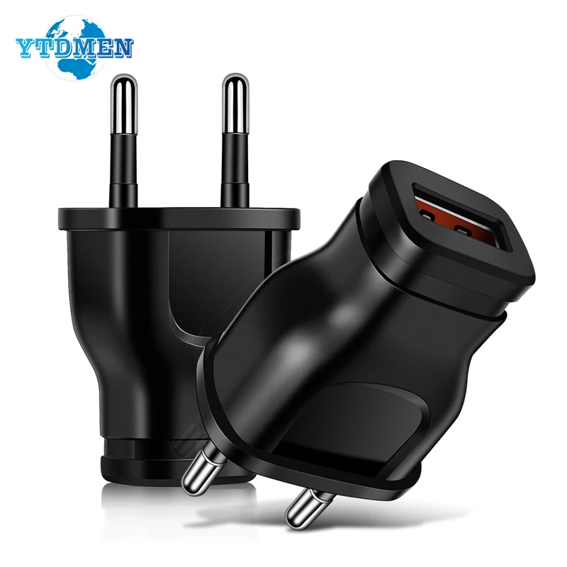 

USB Charger EU/US Plug Mobile Phone Chargers Travel Wall Power Adapter For iPhone 12 11 Samsung Huawei Mate 30 Portable Charging