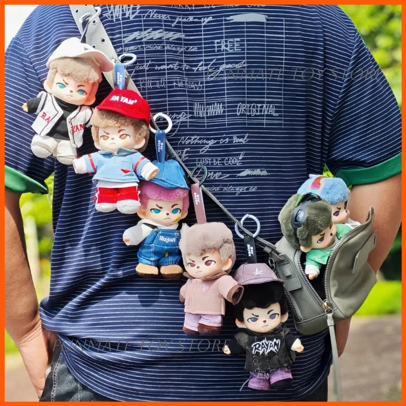 Фото Новая серия TNT Rayan Boy Urban Walk: Модная плюшевая игрушка-брелок для сумки, коллекционная кукла-сюрприз в коробке, подарки №3
