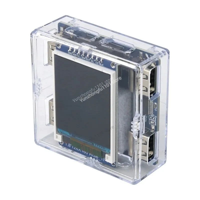 Фото Сетевой контроллер клавиатуры и мыши KMBox Net, высокоскоростной USB-конвертер DMA AI 100 Мбит/с, устройство с двойным управлением для одной машины. №5