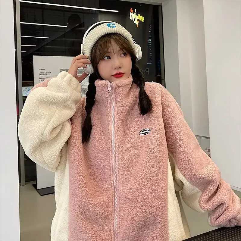 Новинка 2024 зимнее пальто с хлопковой подкладкой утолщенное теплое овечье