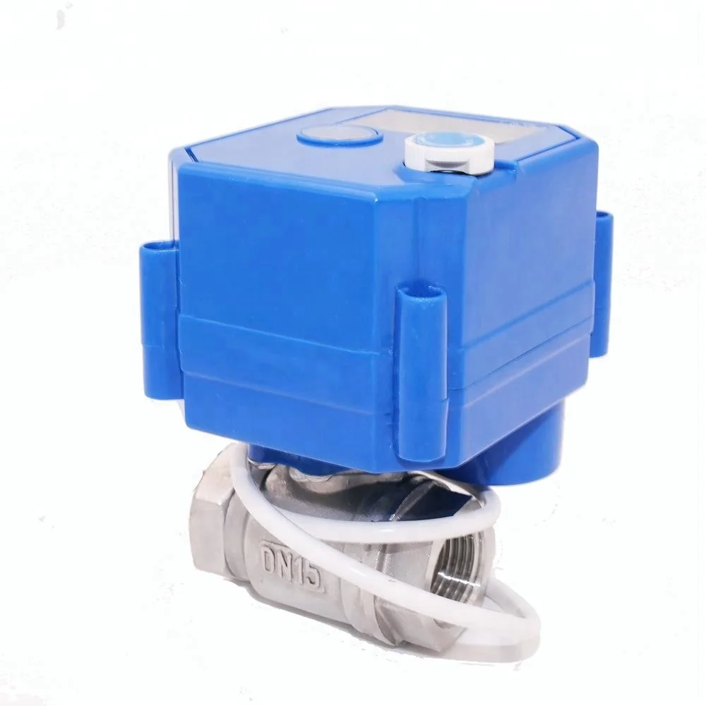 24V inch motorized ball electric actuator valve water for Other Electrical Equipment enlarge
