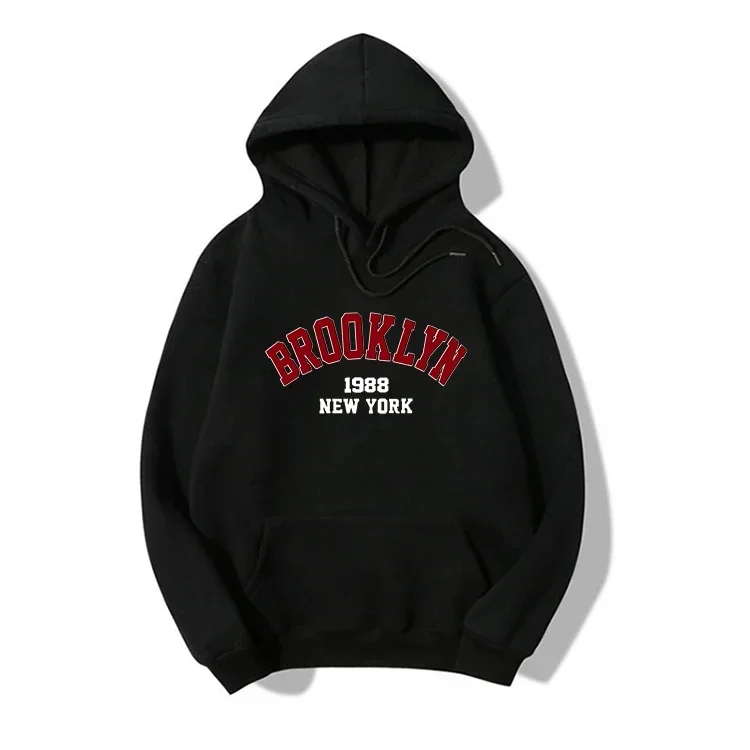 

Свитшоты в стиле Харадзюку с надписью для мужчин и женщин, модная рубашка с длинным рукавом и капюшоном, пуловер, толстовка, одежда оверсайз унисекс