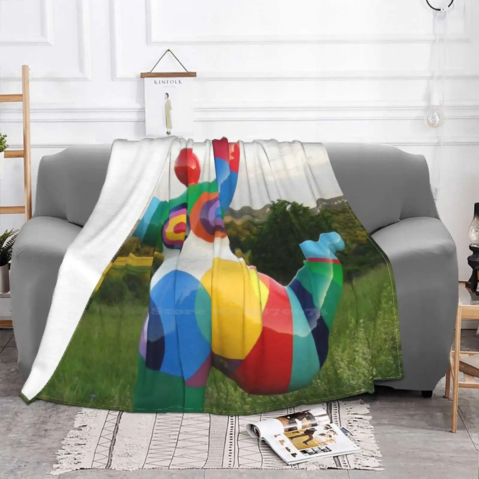 Biriney Nana-Tribute To Niki De Saint Phalle все размеры мягкое одеяло домашний декор постельные