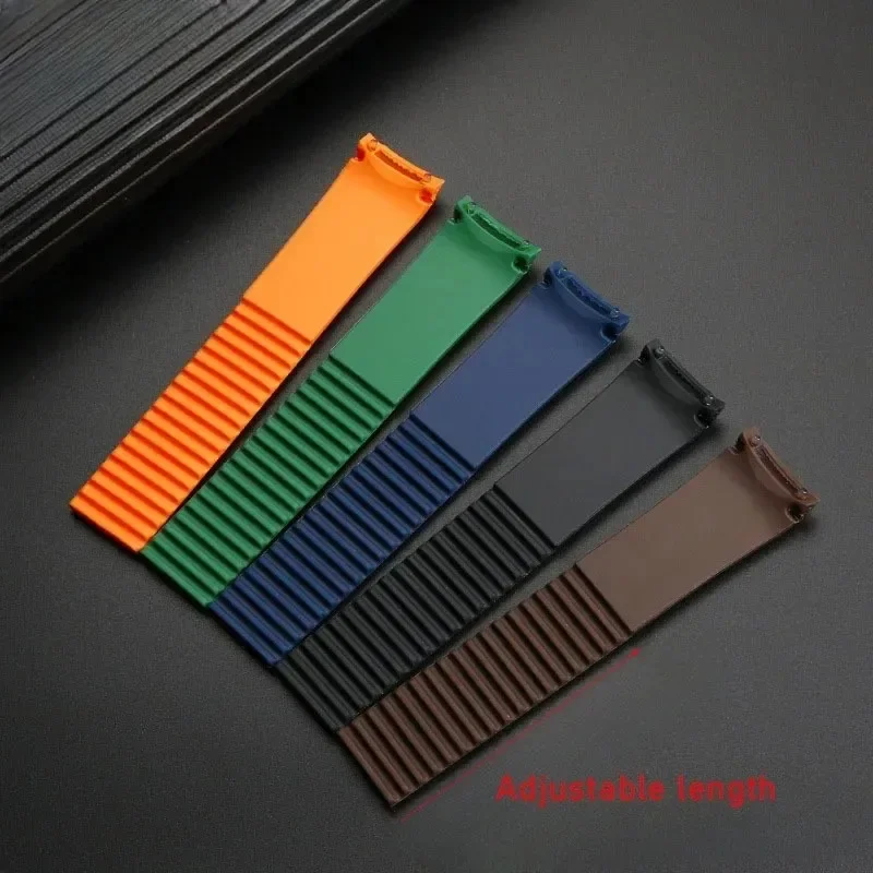 Ремешок Для Часов Из Силиконовой Резины 21 Мм Унисекс Patek Philippe Aquanaut Series 5164/5167