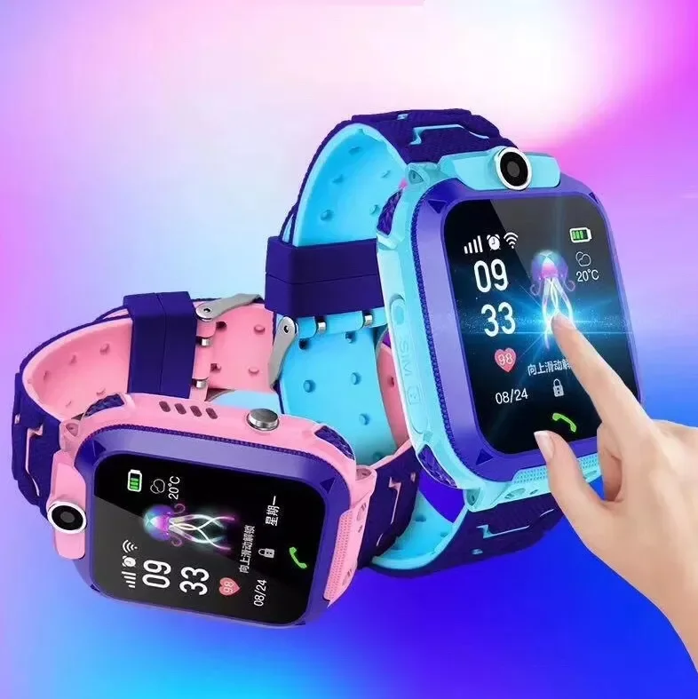 

Q12 Kids Watches Call Kids Smart Watch for Children SOS Waterproof Smartwatch Clock SIM Location Tracker Child Watch Boy Girls