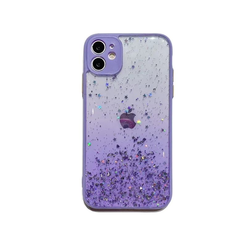 Чехол с блестками и пайетками для iPhone 13 Mini 12 11 Pro Max X Xs XR 6 6s 7 8 Plus SE2020 защита