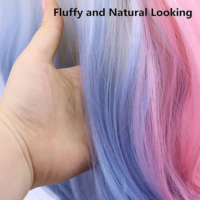 Женский парик для косплея Харли Квинн