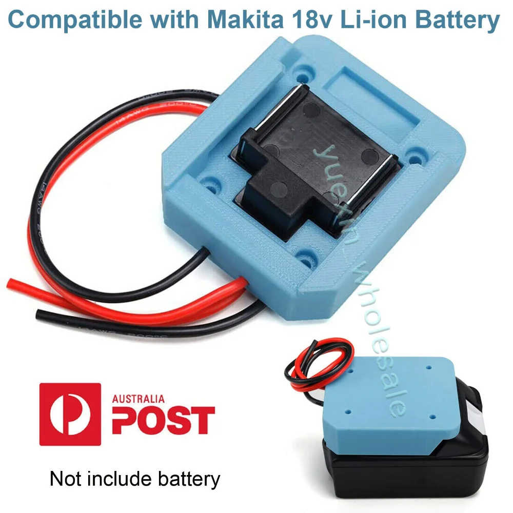 Adaptor For Makita 18v Li-ion Battery Power Mount Connector 