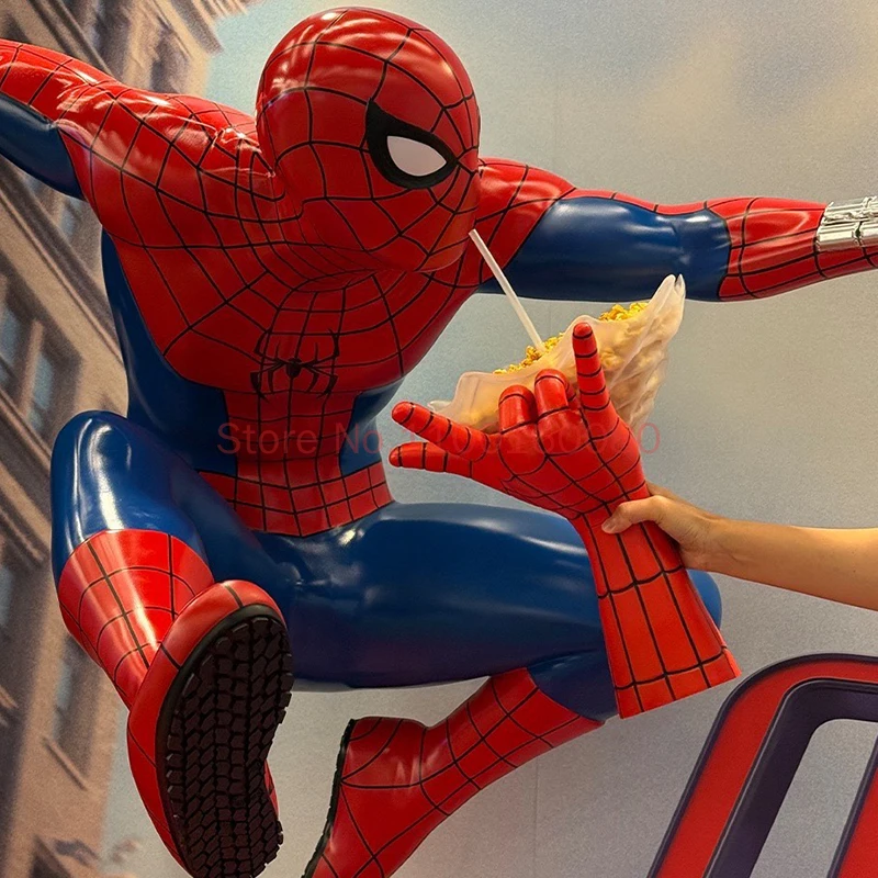 Официальный оригинальный набор Spider-Man: новая лимитированная серия для кинотеатров – ведро для попкорна и стакан для напитков, изысканный подарок на день рождения, игрушки. (art.: 3920dc4fb79b5) - 3920dc4fb79b5