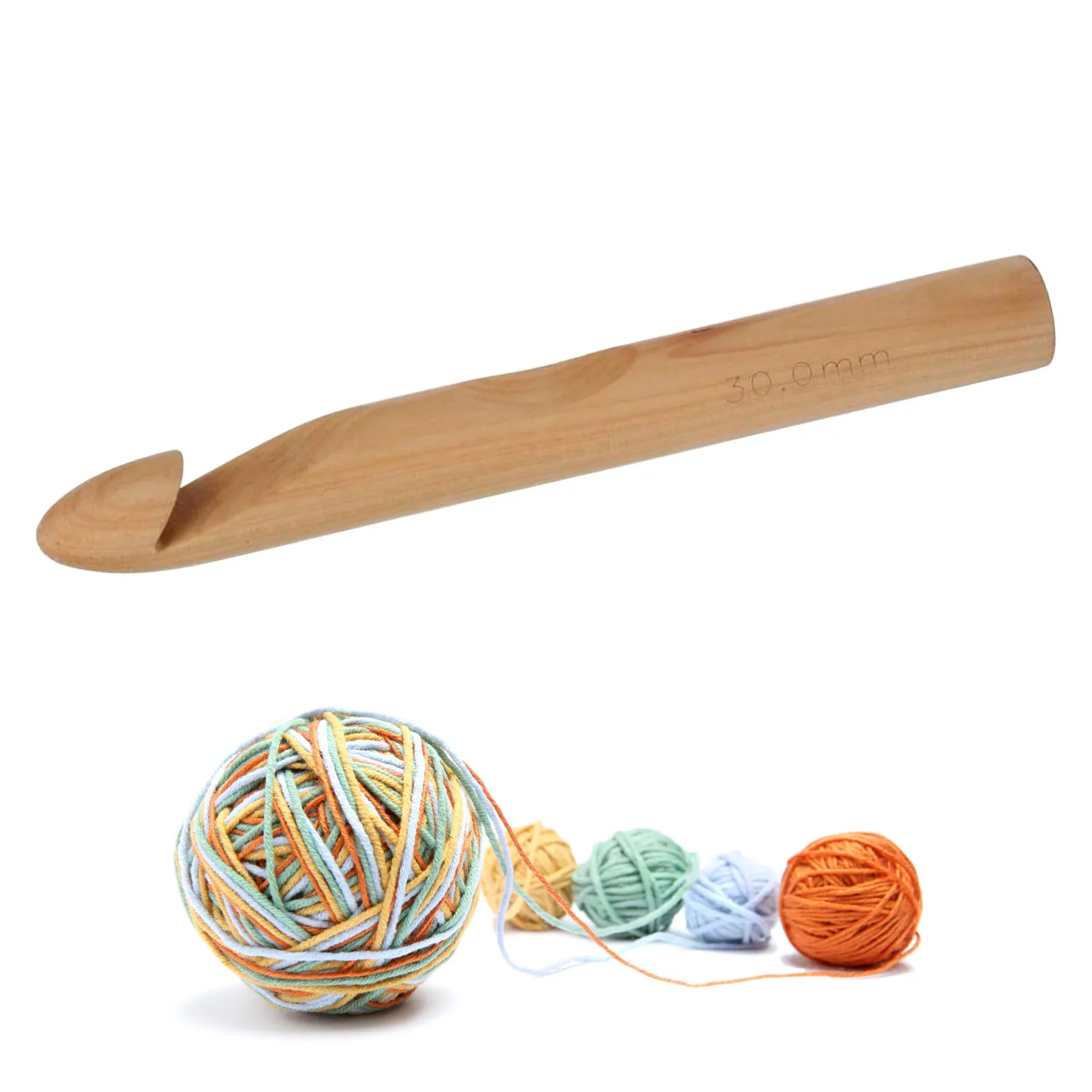 

Giant Crochet Hook Ergonomic Crochet Hook Large Handcrafted Knitting Needles For Crocheting Chunky Yarn Rugs Blankets