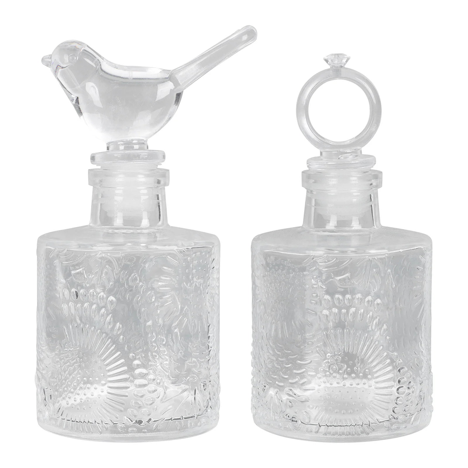 

2Pcs Delicate Air Fresheners Containers Dormitory Glass Aroma Containers