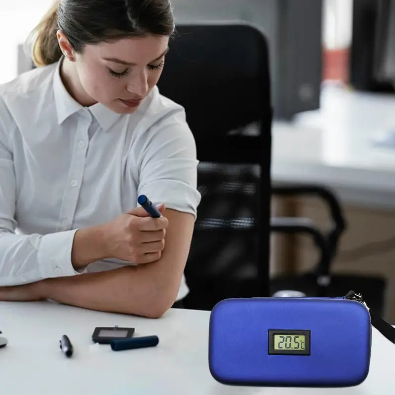 Портативная дорожная мини-сумка-холодильник охлаждающая медицинская