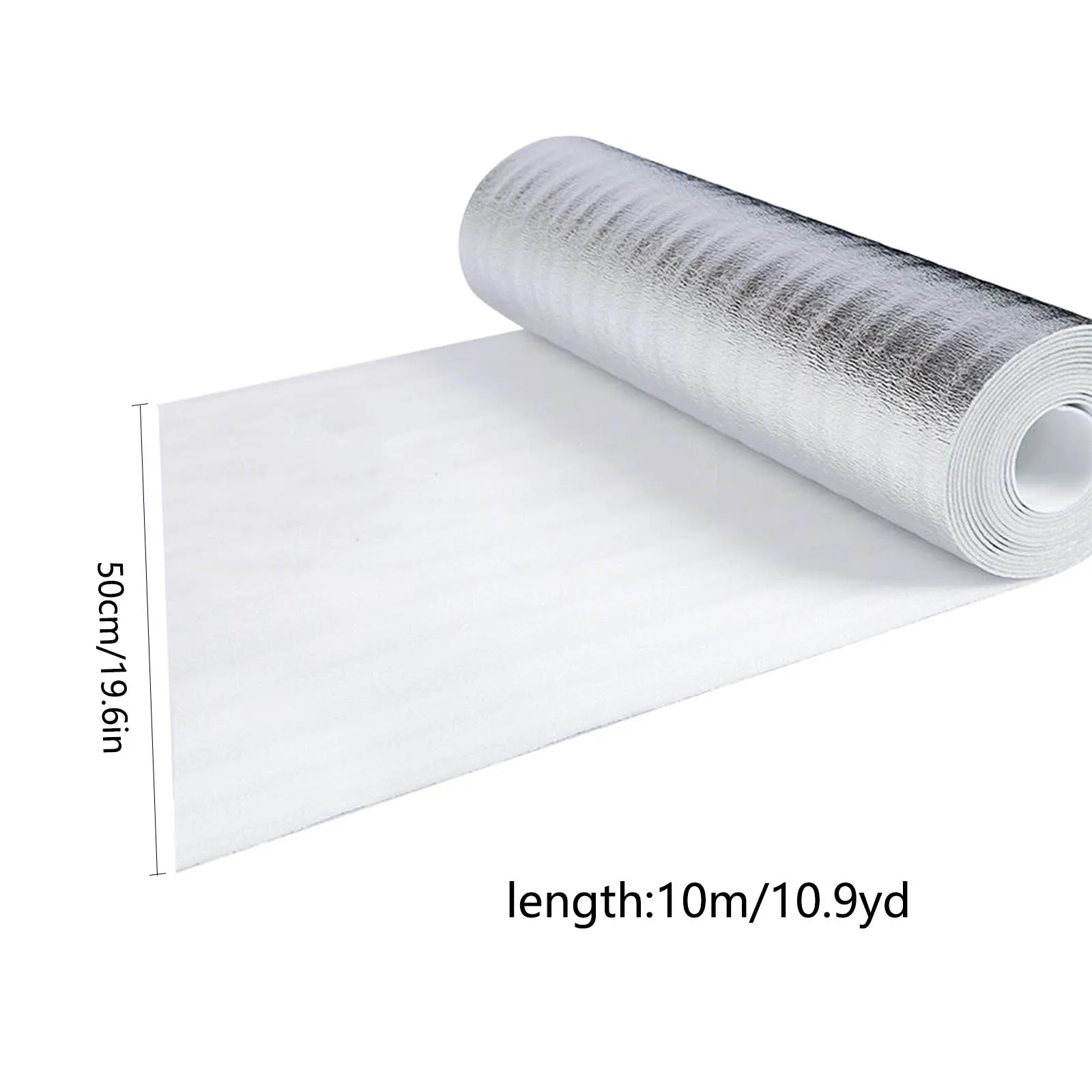 

Radiator Reflective Film 10m X 0.5m X 3mm Aluminium Foil Heating Insulation Home Decoration Insulation Film Reflection