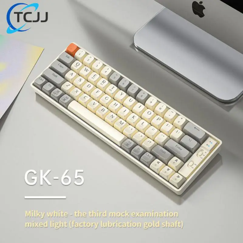 

Usb-клавиатура Проводная игровая с подсветкой, 65 клавиш, 2,4 ГГц