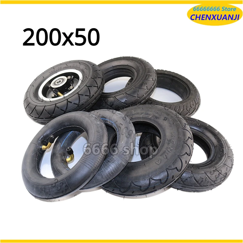 Шина для электрического скутера 200*50 с колесиком Hub8 