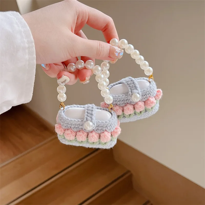 Жемчужная Сумка-тюльпан чехол для наушников защитный самостоятельной сборки