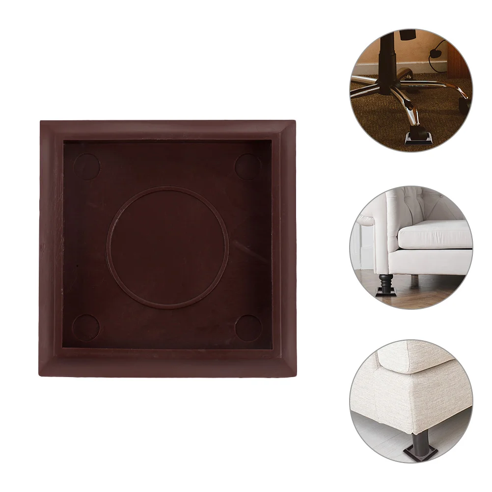 

16 Pcs Carpet Fixed Casters Furniture Floor Protector Small Couch Stoppers Coaster Coasters Household Bed Leg Caps
