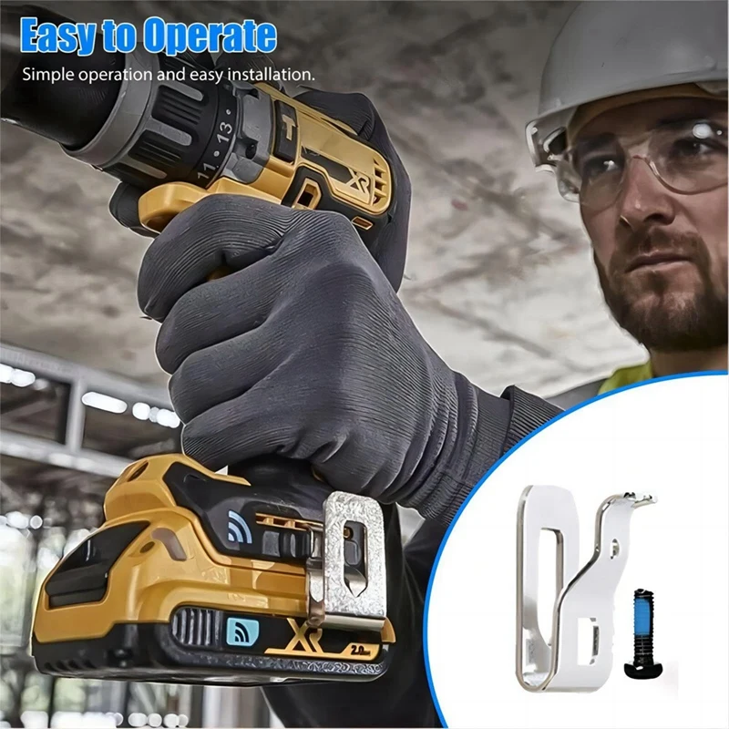 Зажимы для ремня набор из 4 зажимов дрели с винтами N268241 электроинструментов 20 в