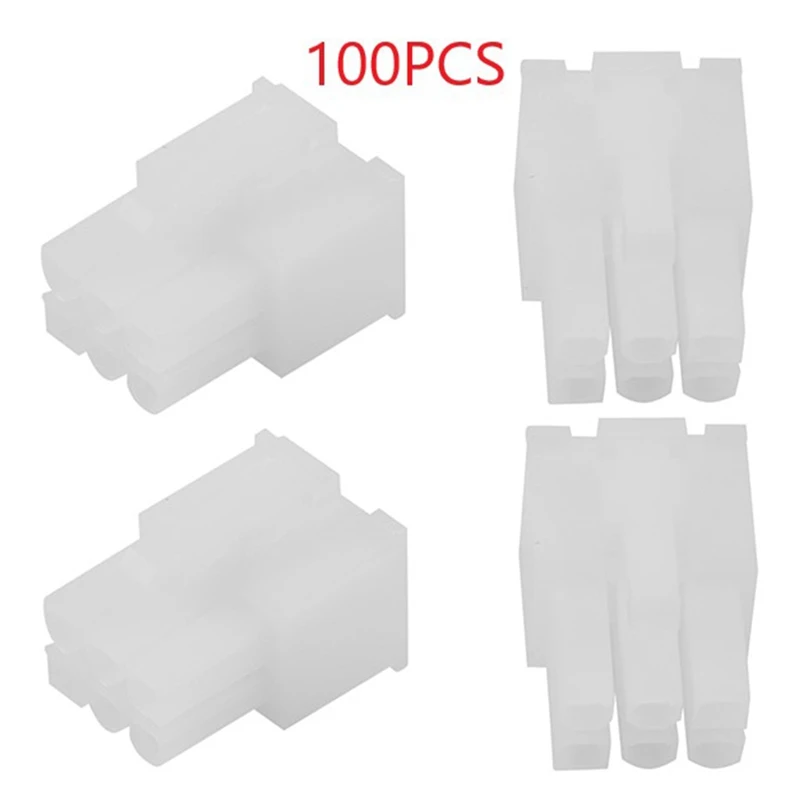 

A50I 100PCS 5557 4.2Mm 6P 6PIN Connector For PC Computer ATX Graphics Card GPU PCI-E Pcie Power Connector Plastic Shell