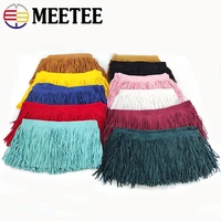 510meter 15cm leather suede tassel lace fringe thick ribbon for handbag clothing dress diy sewing accessories decoration trims