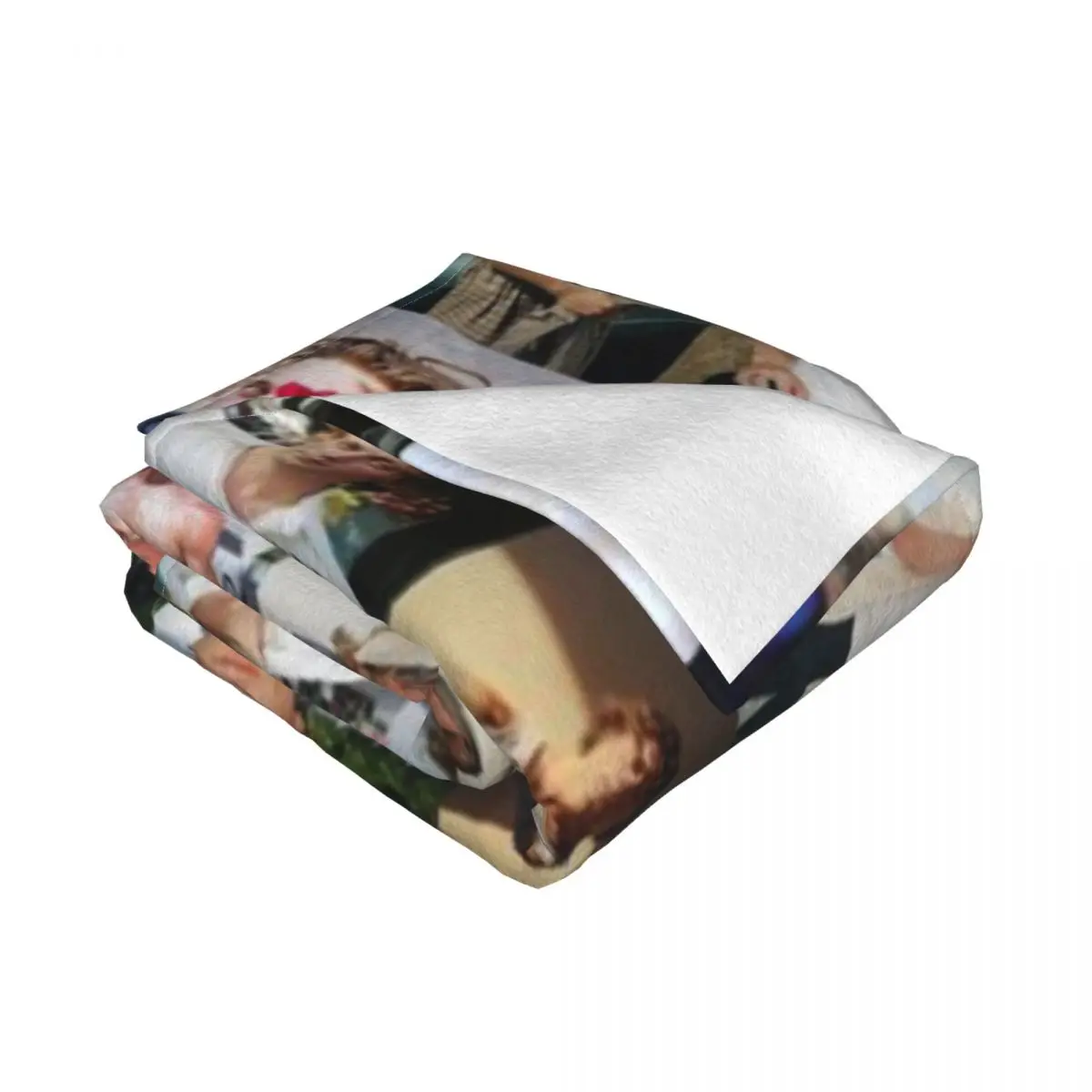 Черное ультрамягкое Флисовое одеяло с микро-флисом