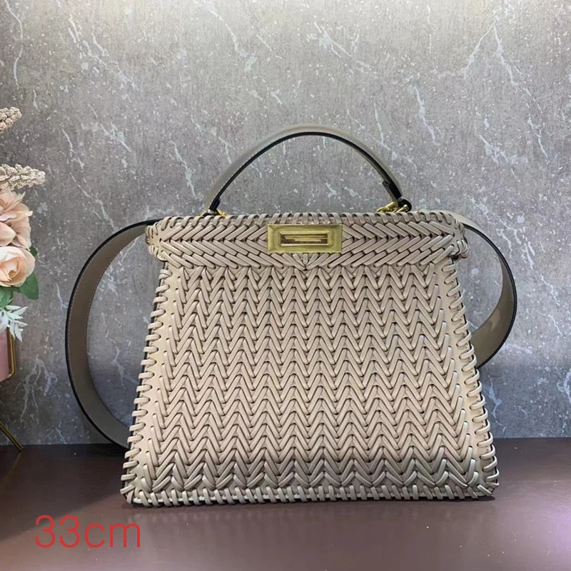 

Top woven leather handbag designer shoulder bag, large capacity messenger bag, multifunctional kitten bag, casual fashion handba