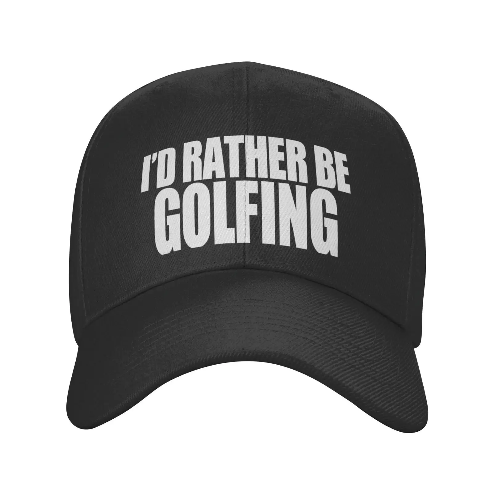 

Id Rather Be Golfing Golf Golfer Baseball Cap For Men Men's Hats Bonnets For Women Streetwear Baseball Cap Cap Male Ladies Hat