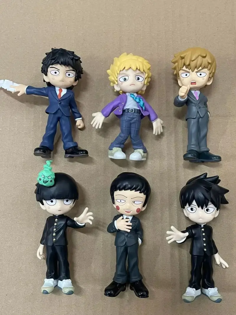 Фото Оригинальная фигурка Bushiroad Palverse Mob Psycho 100 III: Шигео Кагеяма (чиби), мини-фигурка в наличии для фанатов аниме №1