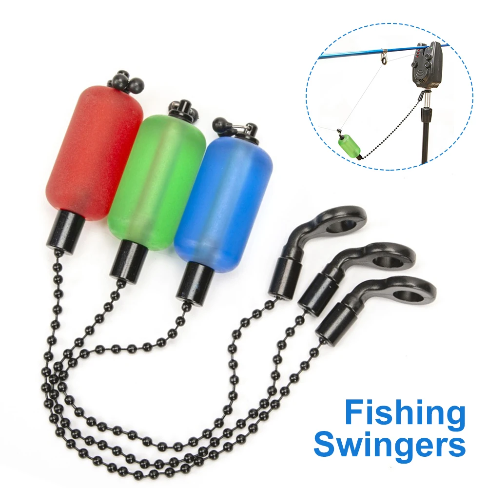 

Fish Bite Alarm Illuminated Swinger LED Fishing Alarm Anti-Rust Outdoor Compact Carp Fishing Bait Alert Fishing Gear Accessories