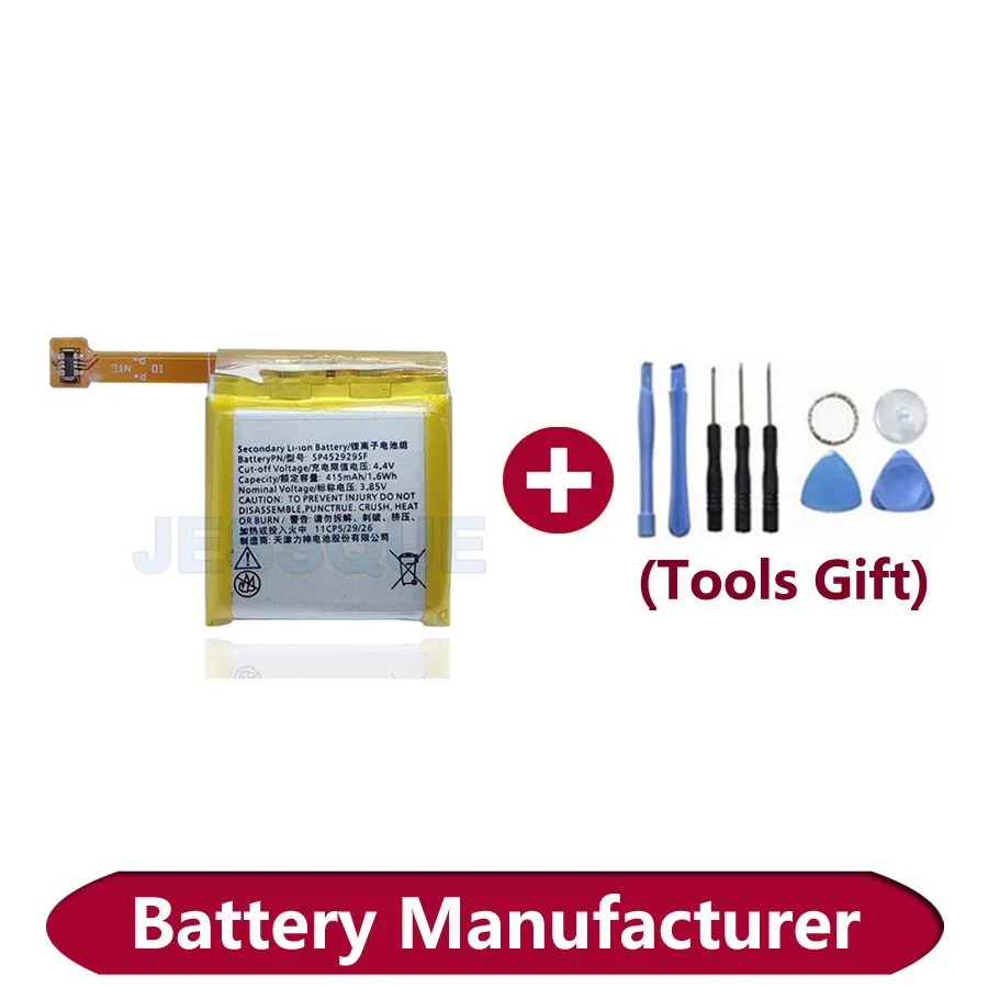 

Tools Gift + "0" Cycle 415mAh SP452929SF Battery For Ticwatch Pro / Pro4G 4G LTE WG12016 S2/E2 Batterie Accumulator AKKU