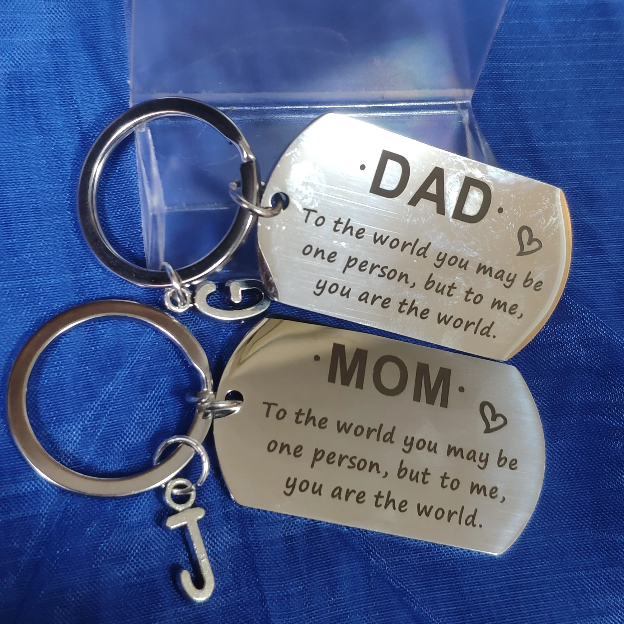 

Брелок из нержавеющей стали на День отца