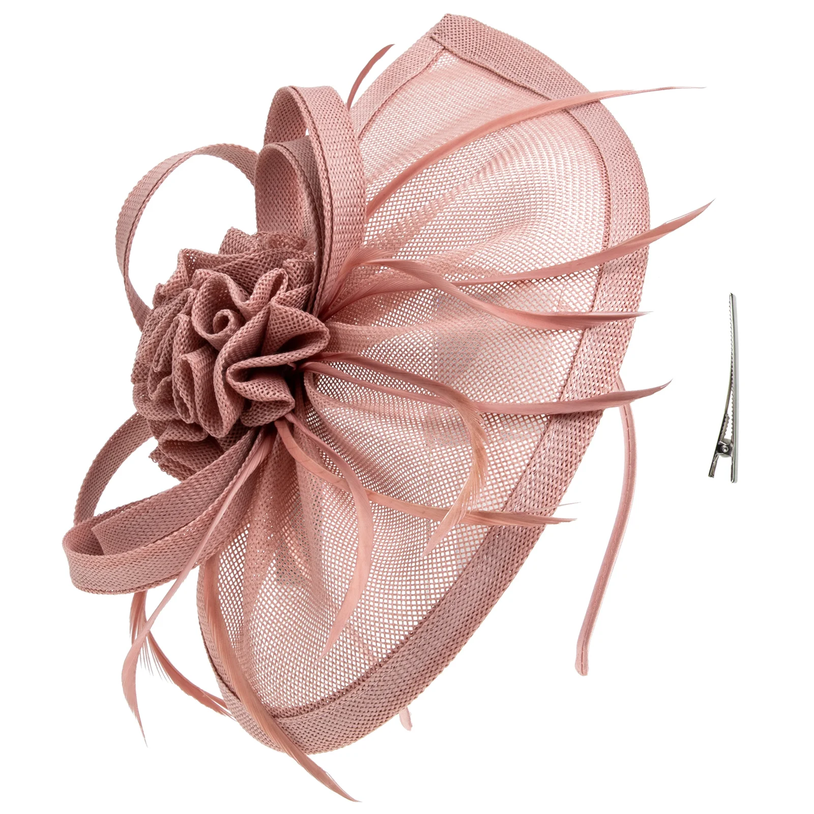 

Vintage Decor Cocktail Headwear Delicate Headdress Derby Cocktail Hat Fascinator Hat