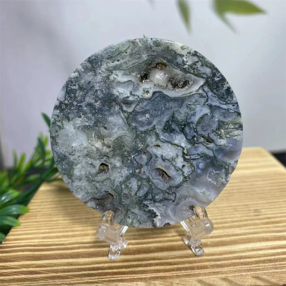 

Камень мох агат плита DriB