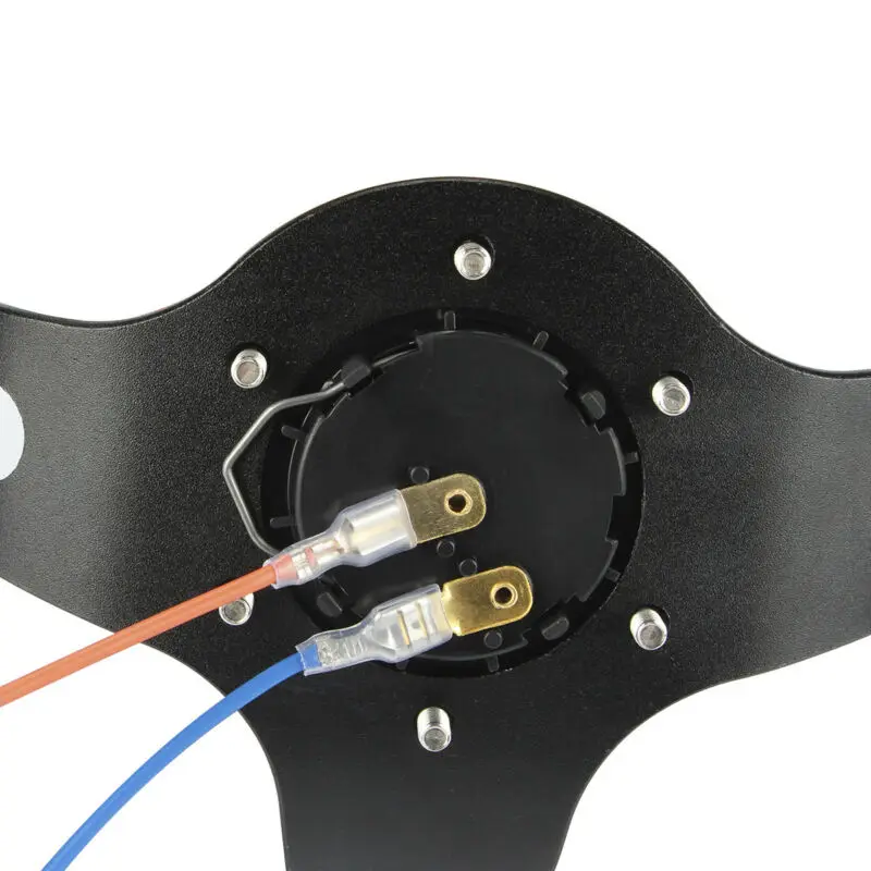 Автомобильное рулевое колесо 350 мм 14 дюймов Гоночное Рулевое для дрифта