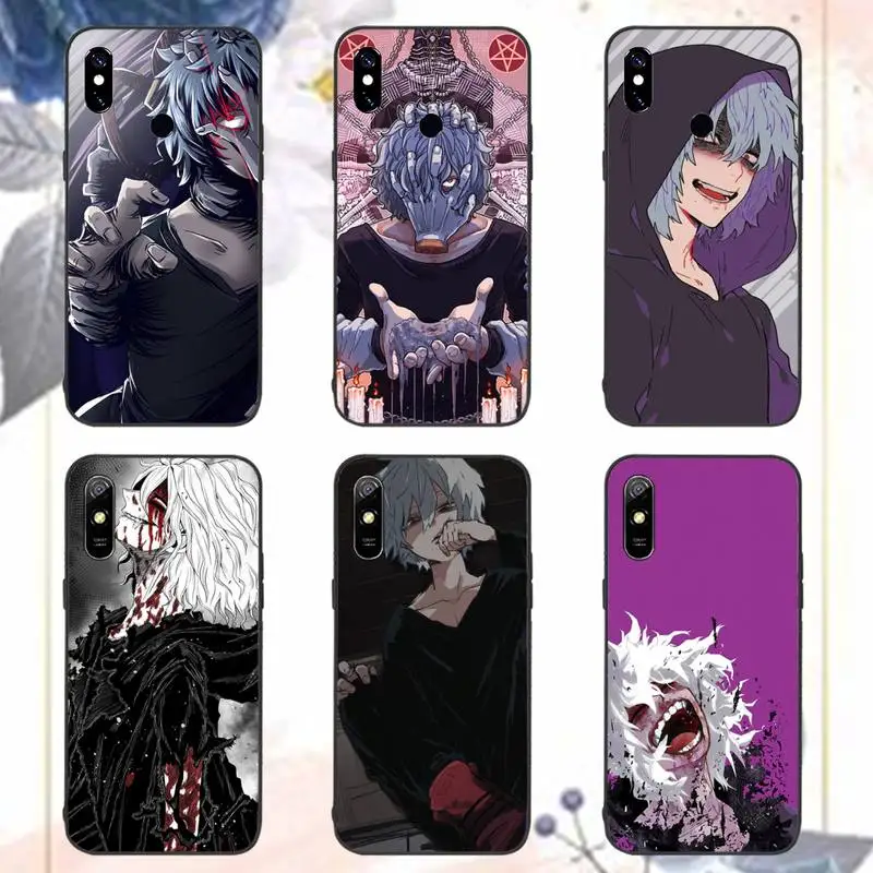 

My hero academia Shigaraki Tomura Phone Case For Xiaomi Redmi note 7 8 9 11 i t s 10 A poco f3 x3 pro lite funda shell coque
