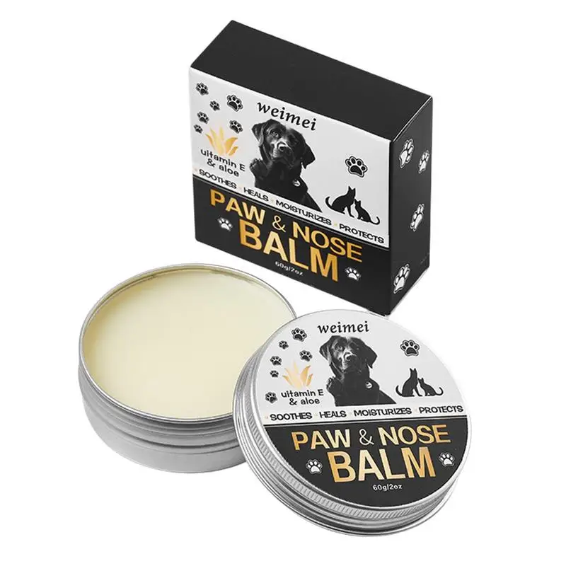 

Pet Paw Balm Moisturising Paw Cream For Dogs Skin Protection Wax For Repairing Cracked Skin Pet Accessories For Extreme Weather