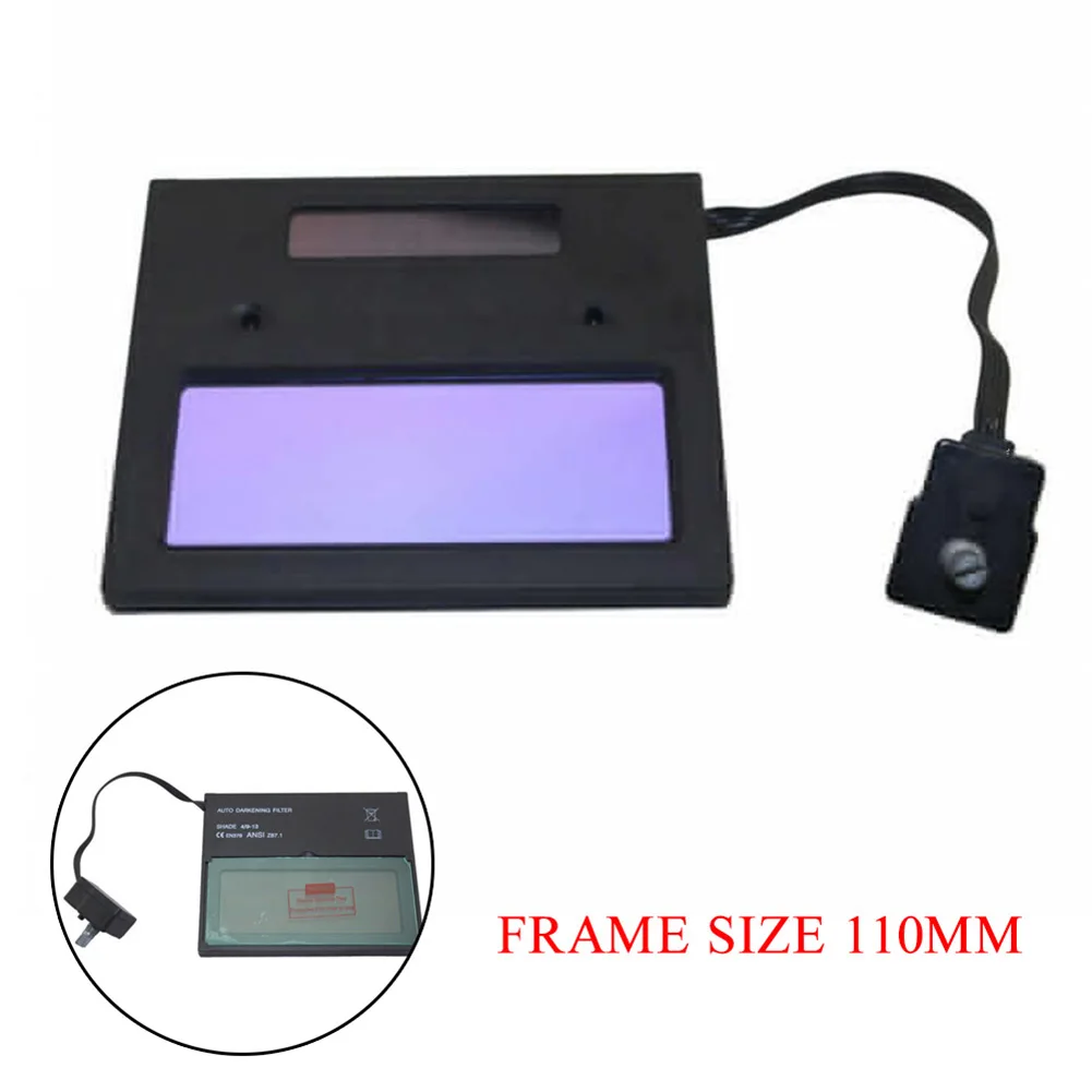 

Solar Auto Darkening Welding Helmet Lens 110mm Electronic Components Welder Lens Welding Protective Welding Tools Parts