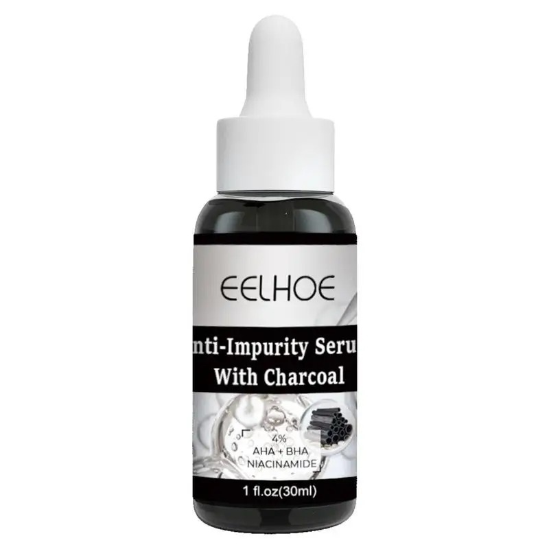 

Увлажняющая эссенция для лица, 30 мл, эфирное масло для лица с укрепляющим ниацинамидом, Укрепляющий Омолаживающий уход за кожей, угольная эс...