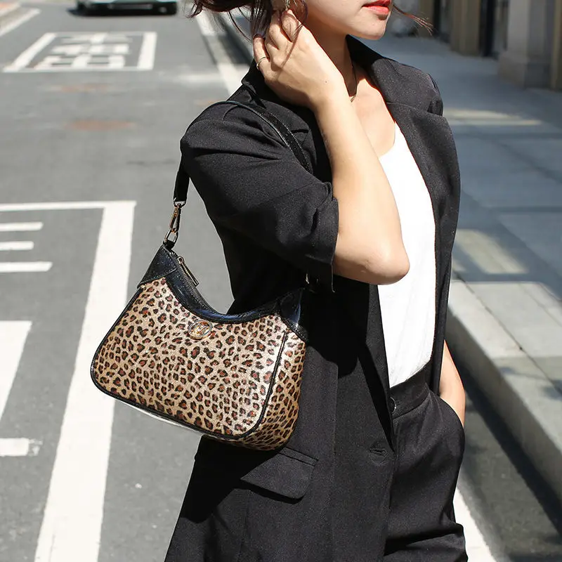 

2022 New Fashion Leopard Women Handbags Europe Design Leather Ladies Shoulder Bags Female Girl Brand Luxury Crossbody Bag