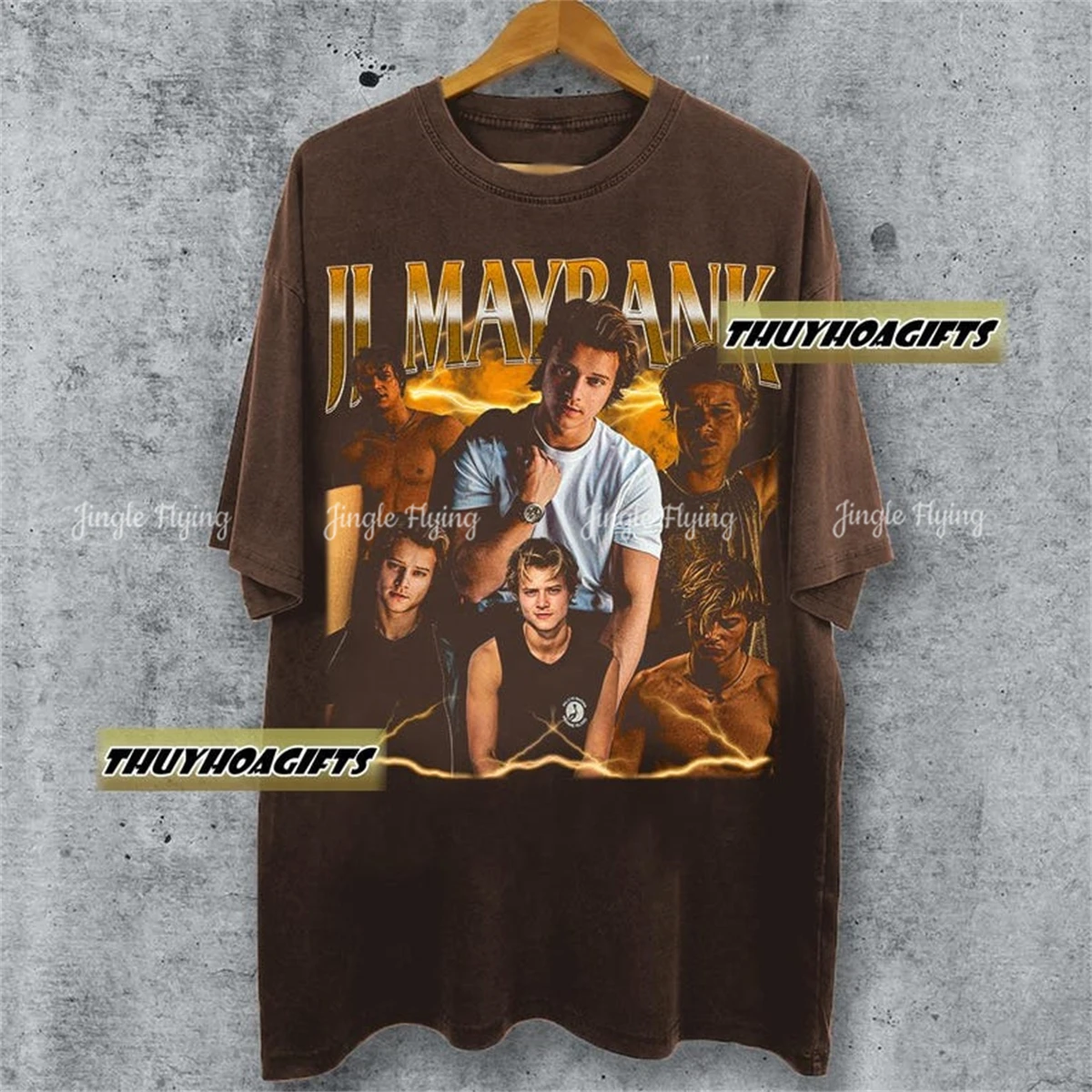 Ограниченная серия Jj Maybank винтажная футболка 90-х годов подарки для мужчин и
