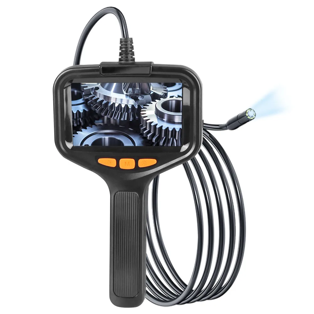 2 м/5 м автомобильный эндоскоп с кабелем 4 3 дюйма IPS экран 8 мм камера Автомобильные