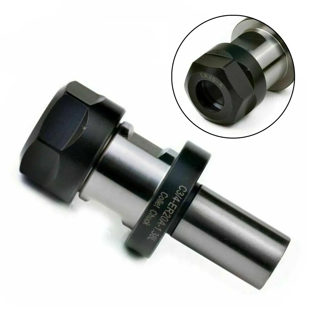 

Flange 1.50" Collet Chuck C3/4 ER20 1.38 Diameter 3/4" Metalworking Tool