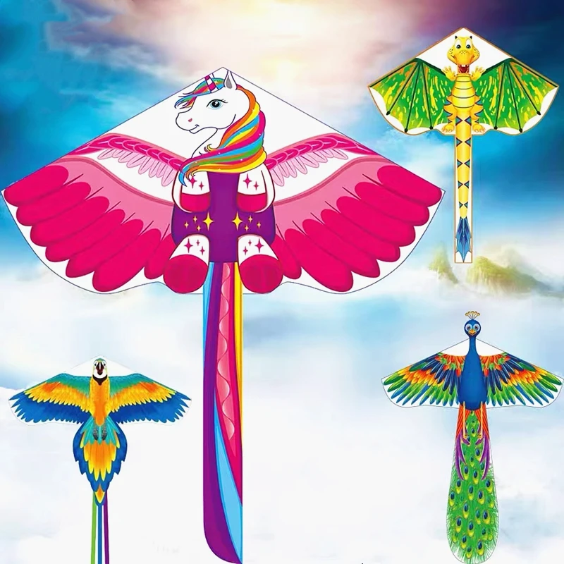 Воздушные змеи-драконы летающие игрушки для детей воздушные змеи струнная линия